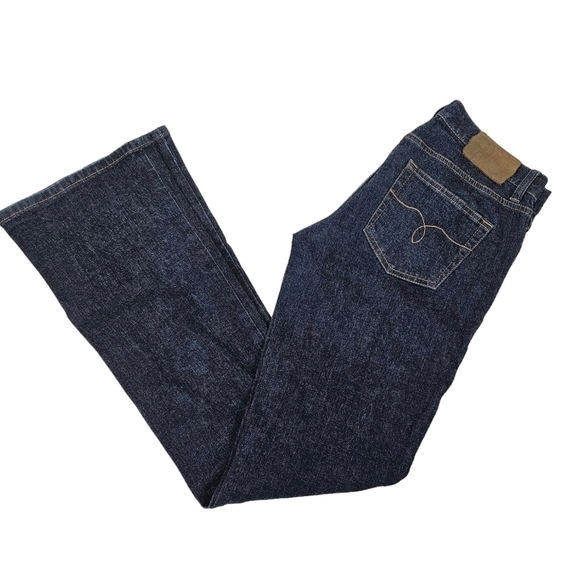Ralph Lauren Dark Wash Denim Bootcut Jeans‎ Size 4 Women's - Picture 1 of 10